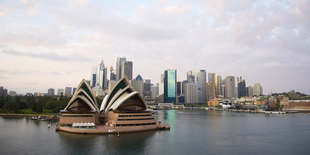 Quays Morning - Circular Quay Opera House Sydney Harbour NSW Australia | Sunrise Quays Morning - Circular Quay Opera House Sydney Harbour NSW Australia | Sunrise