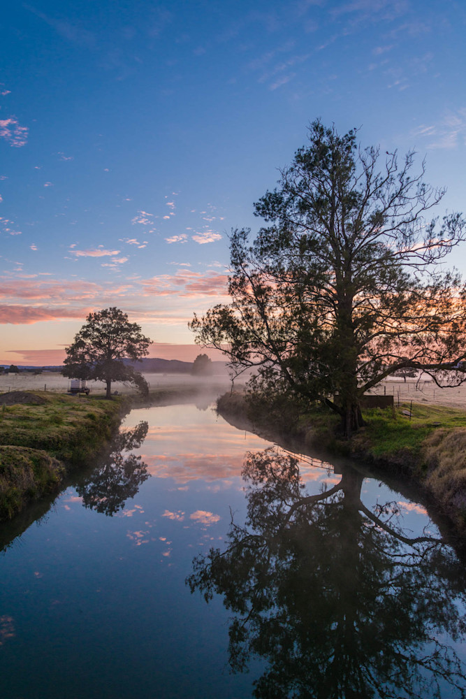 Pastel Reflection - Hunter Valley NSW Australia | Sunrise Pastel Reflection - Hunter Valley NSW Australia | Sunrise