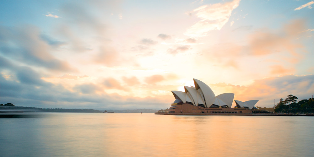 Opera Sunrise - Sydney Opera House Circular Quay Benelong Point NSW Australia | Sunrise