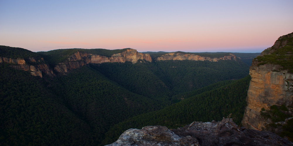 Grose Valley In Pastel - Walls Lookout Blue Montains National Park NSW Australia | Sunrise