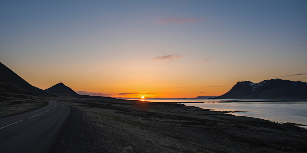 First Icelandic Sunrise - Grundarfjordur  Snæfellsnes Iceland | Limited Edition