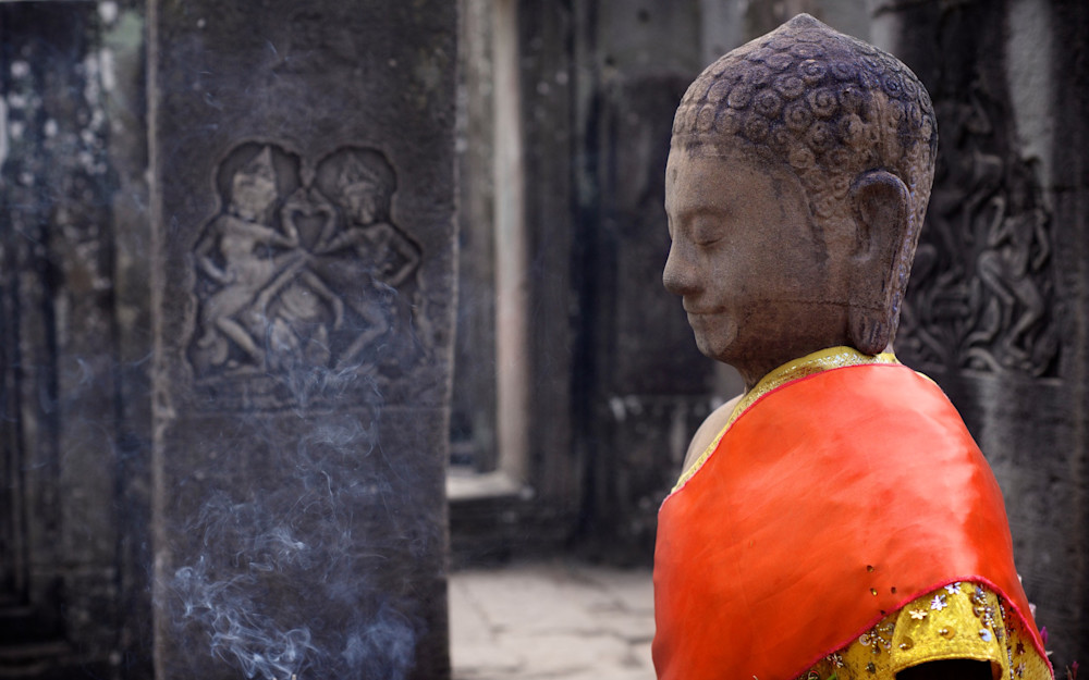 Bayon Buddha - Angkor Bayon Temple Siem Reap Cambodia | Temple Bayon Buddha - Angkor Bayon Temple Siem Reap Cambodia | Temple