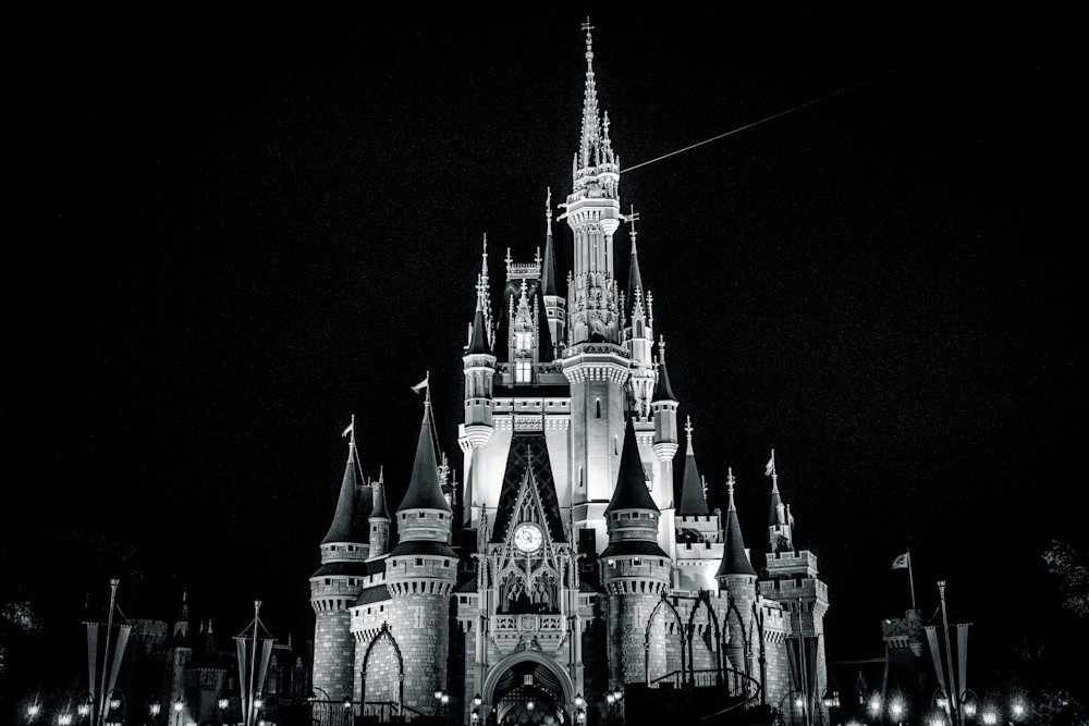 Cinderella Black and White - Disney Art | William Drew Cinderella Black and White - Disney Art | William Drew