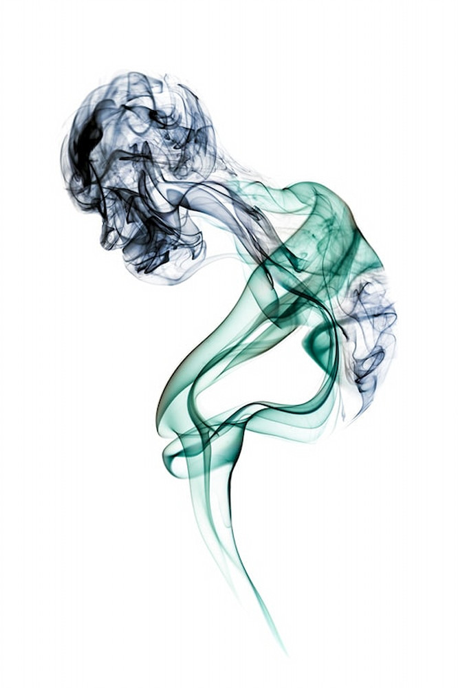 Old Woman Studio Shoot - Smoke Feine Form | Doug Hall | Abstract Art Old Woman Studio Shoot - Smoke Feine Form | Doug Hall | Abstract Art