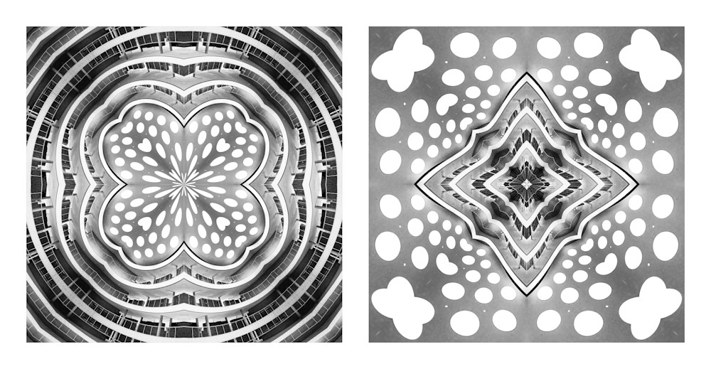 Each Contained Within the Other (diptych)