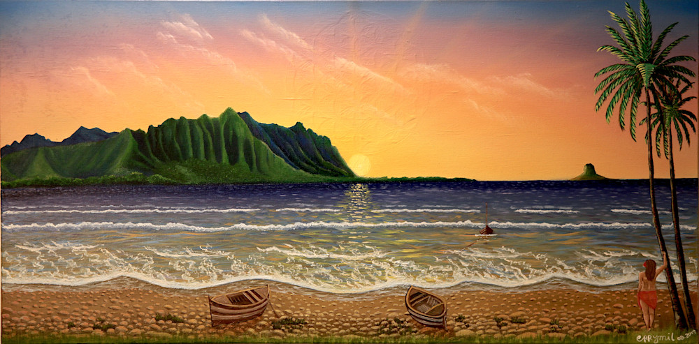 Oil painting Hawaii: Shop Print / Errymil Batol Art