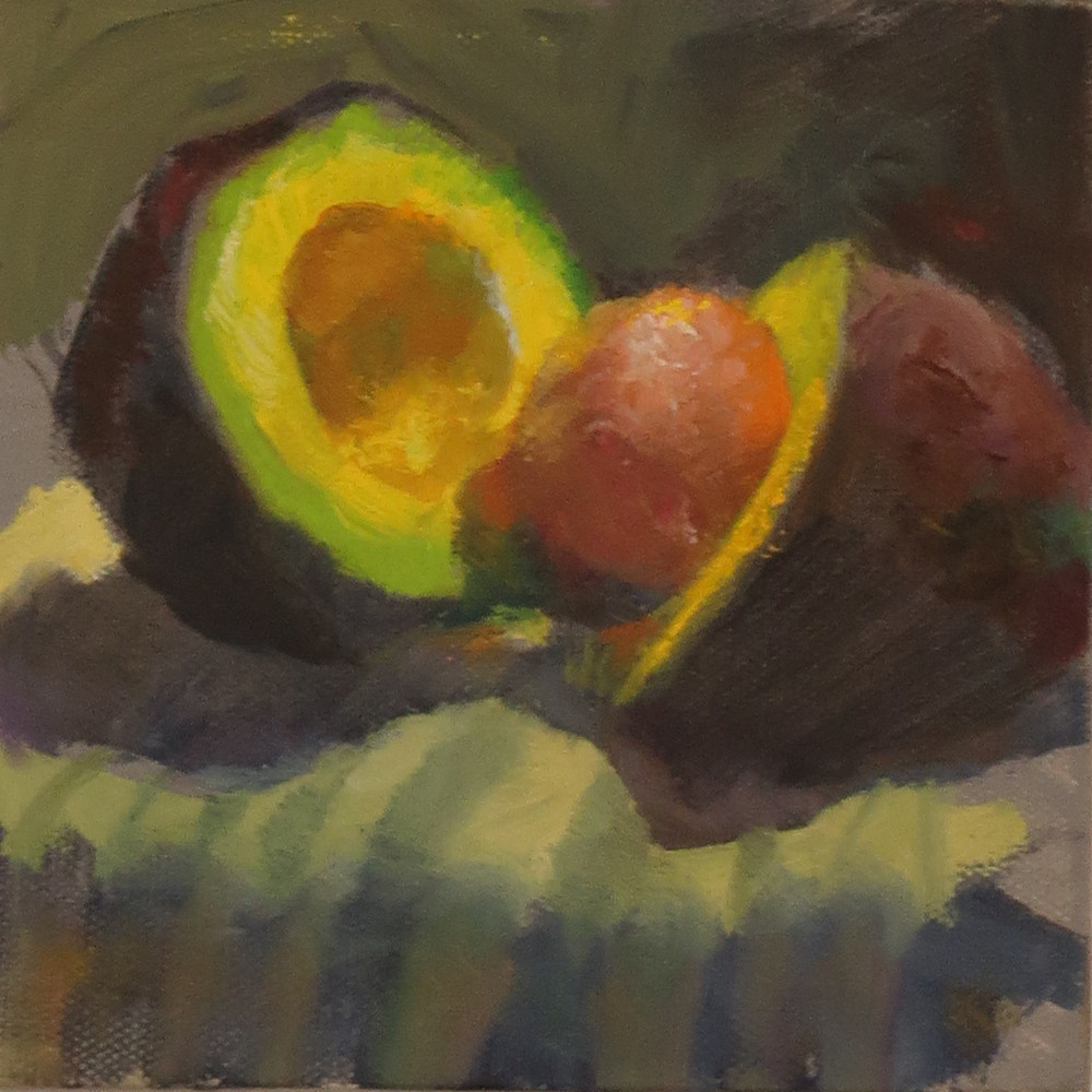 Avocado 3 Art | Bkern Fine Art