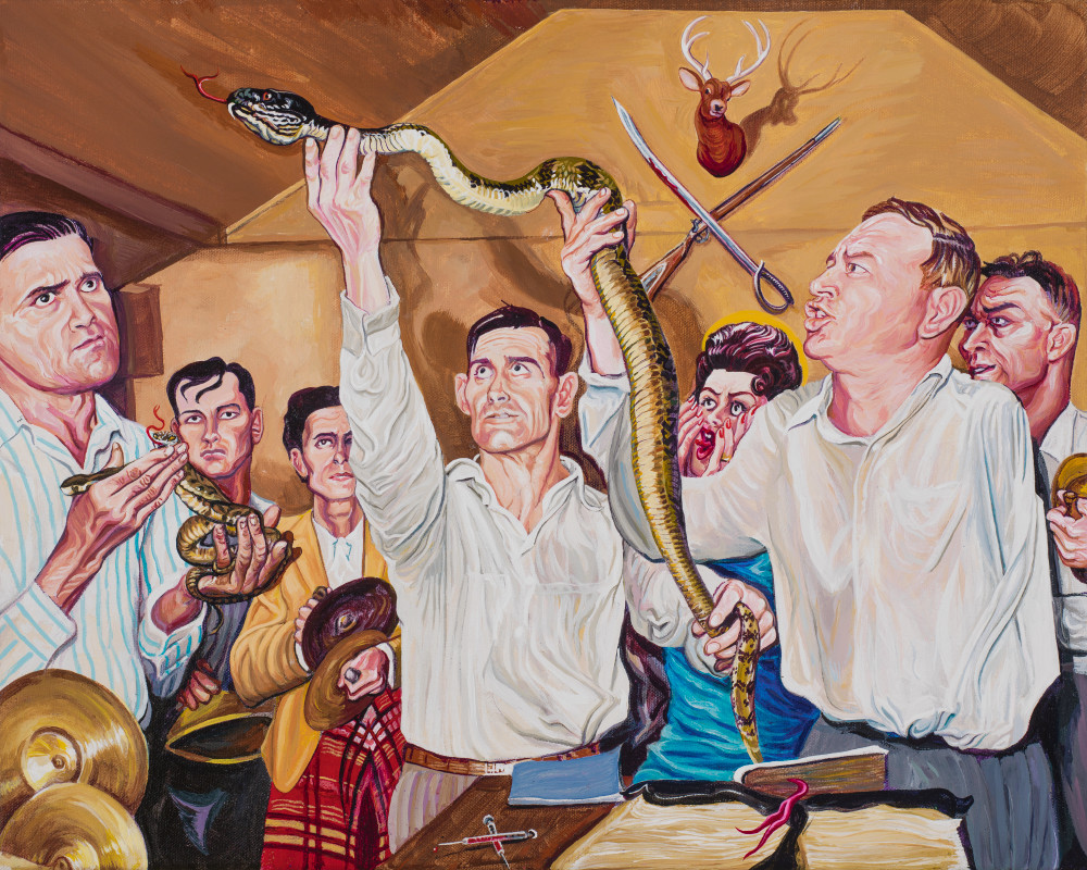 Snake Handlers/Harlan County  Art | George Terry McDonald Art