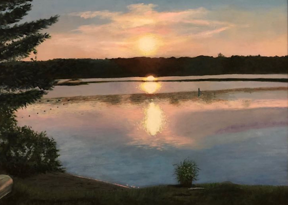 At The Lake Art | Marci Brockmann Author, Artist, Podcaster & Educator