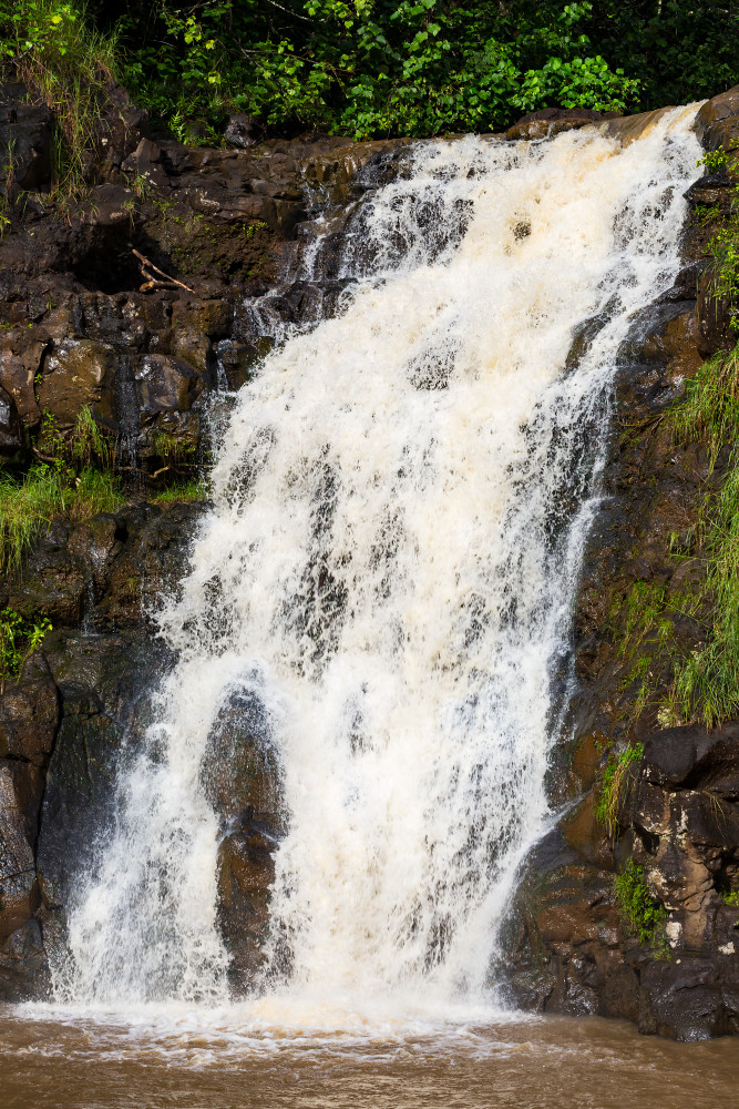 Waimea Falls On Oahu's North Shore Photograph For Sale As Fine Art