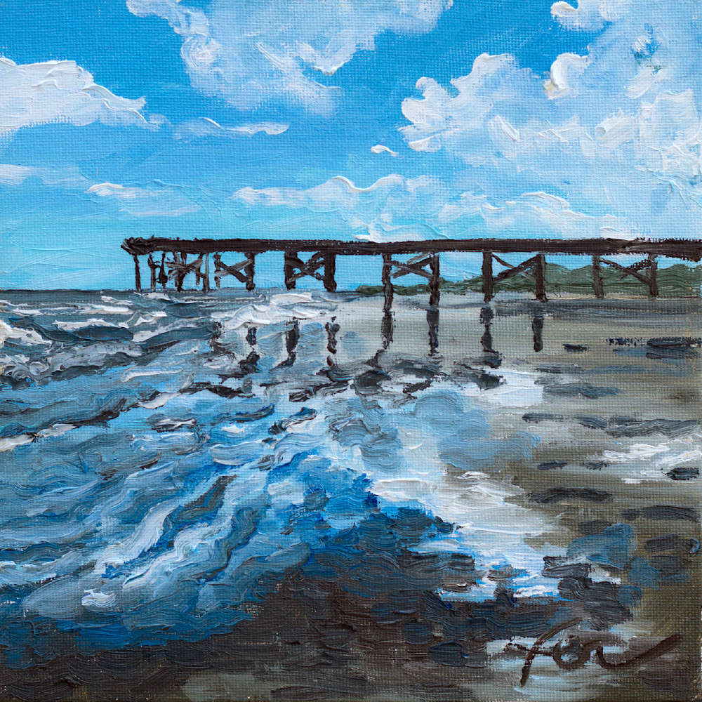 Pier Reflection at Isle of Palms Pier Reflection at Isle of Palms