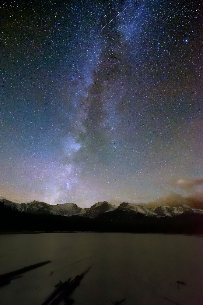 Milky Way over Bierstadt Lake