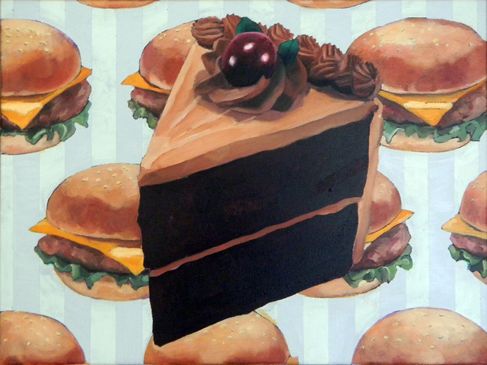 Matt Pierson Artworks | Cake and Cheeseburgers