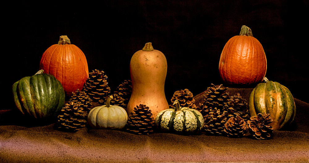 A Fine Art Photograph of Halloween Fruits by Michael Pucciarelli