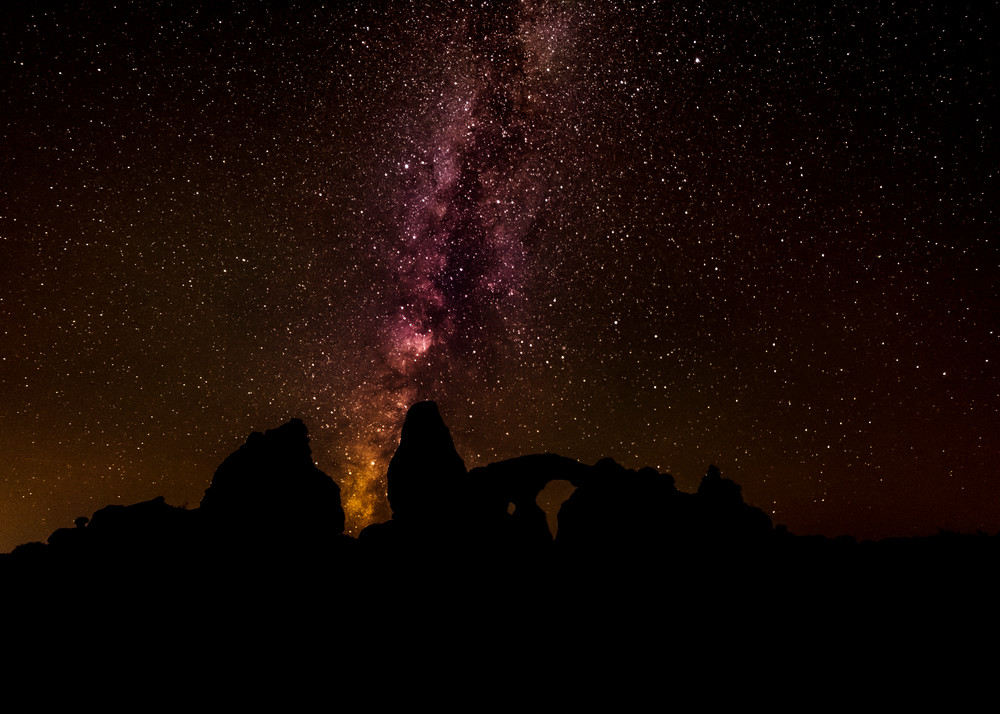 Milky Way Over Turret Arch — Arches National Park fine-art photography prints