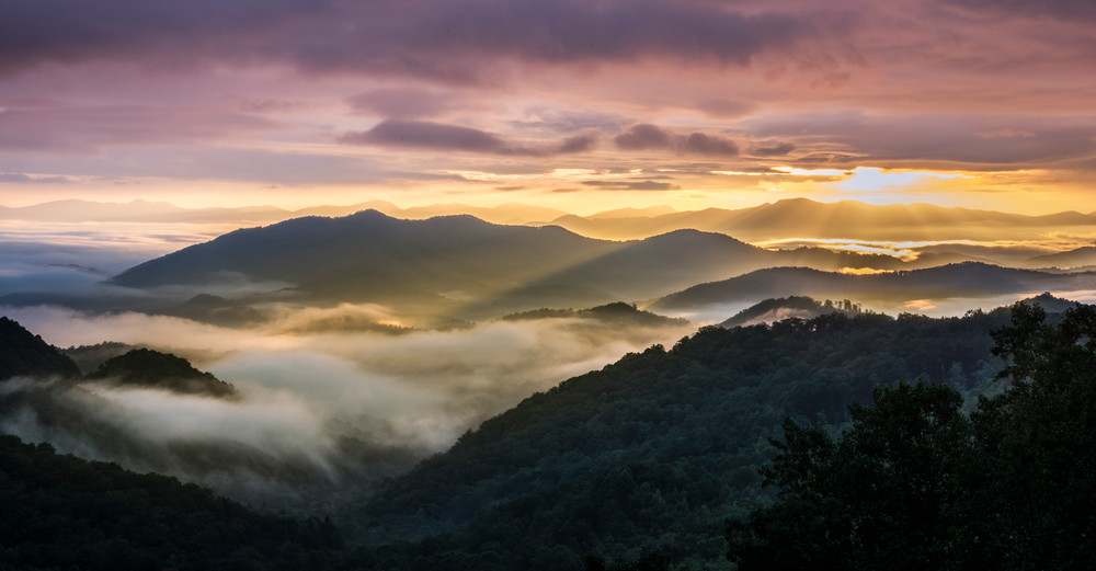 Morning in the Smoky Mountains photography