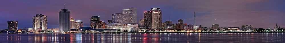 New Orleans skyline photography