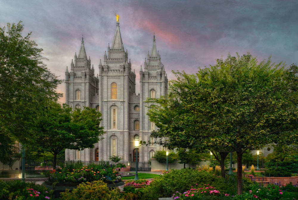 Salt Lake Temple - Eden