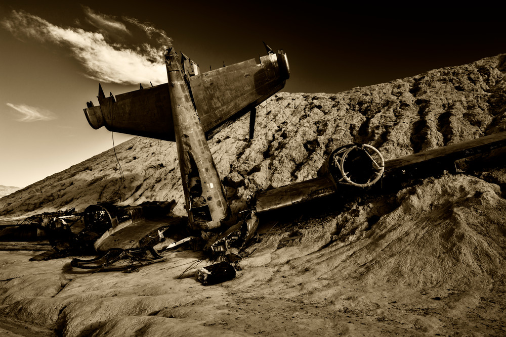 Plane Wreck Nelson Nevada | Fine Art Photograph