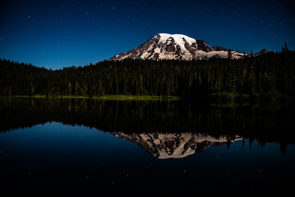 Mt. Rainier in Reflection Lake