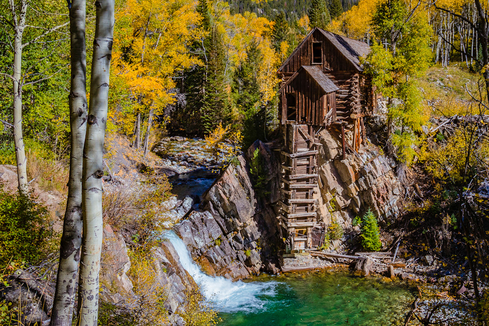 Crystal Mill - The Old Mill Photo Print