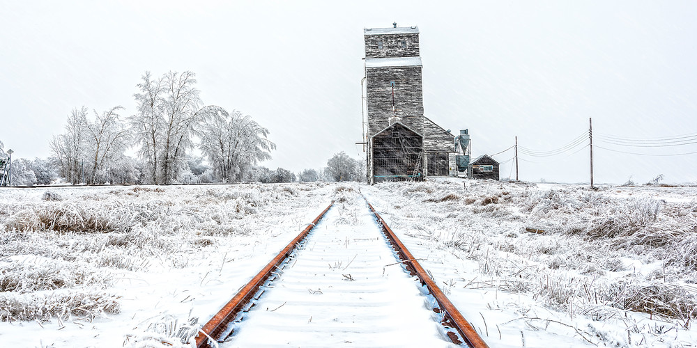Frobisher, Saskatchewan grain elevator.