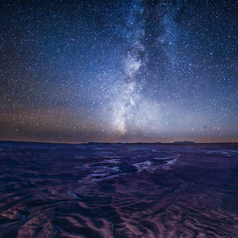 Milky Way over Canyonlands photography