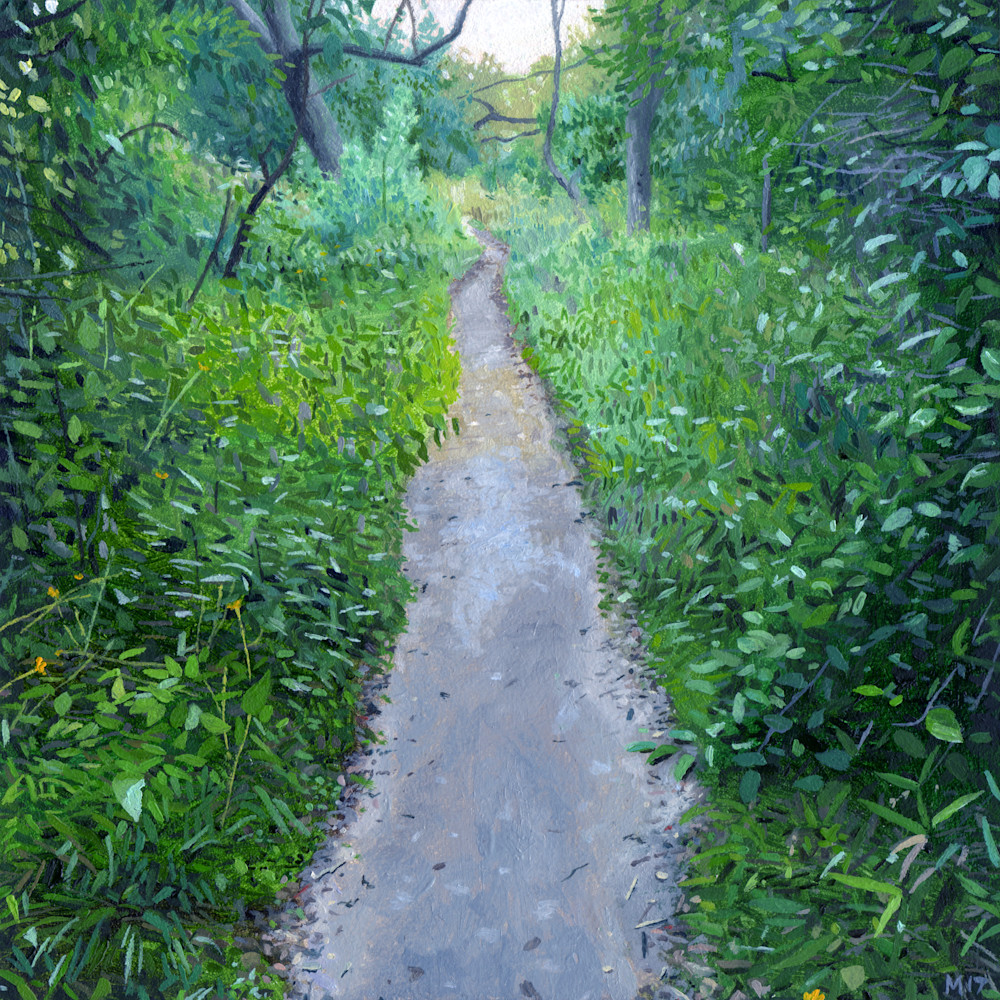 The Path, Nature Paintings, The Art of Max Voss-Nester