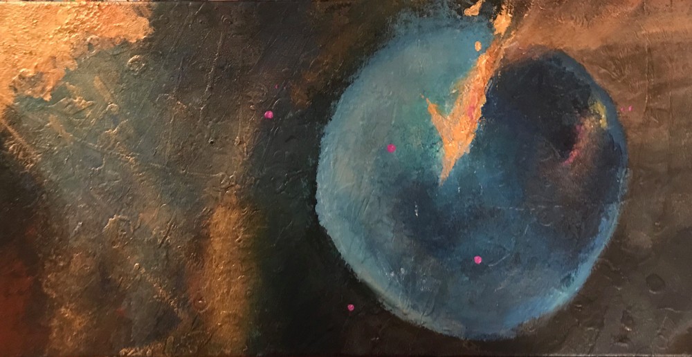 Blow A Bubble Nebula Art | Marci Brockmann Author, Artist, Podcaster & Educator