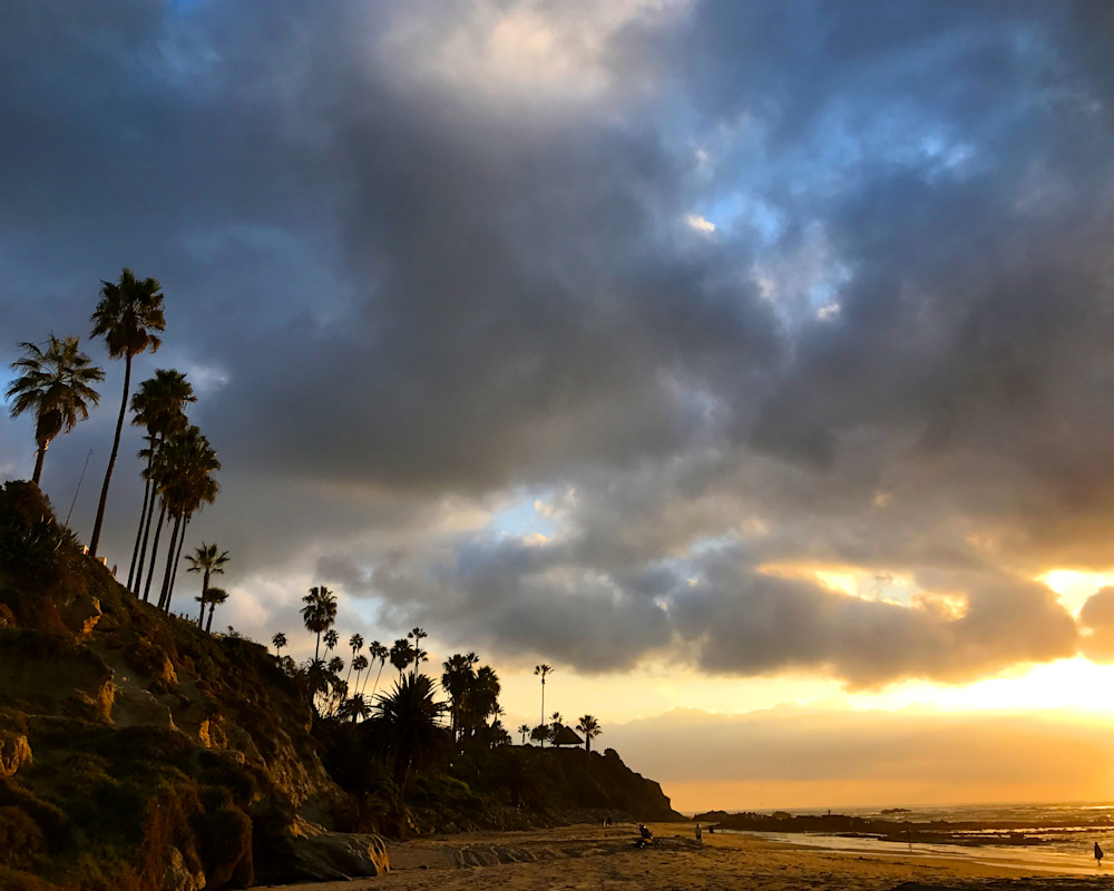 Laguna Beach In Silhouette Art | John Knell: Art. Photo. Design