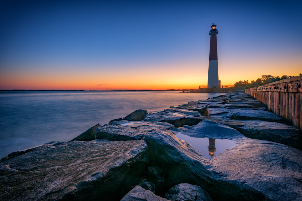 Reflections of Barnegat Light by Rick Berk Reflections of Barnegat Light by Rick Berk