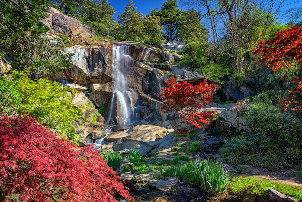 Waterfall at Maymont by Rick Berk Waterfall at Maymont by Rick Berk