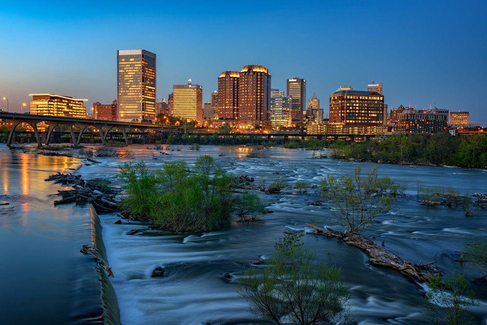 Richmond Twilight by Rick Berk Richmond Twilight by Rick Berk