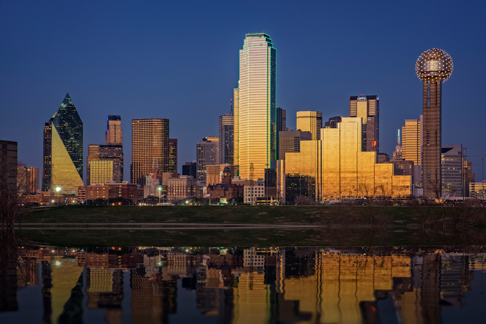 Dallas at Dusk by Rick Berk Dallas at Dusk by Rick Berk