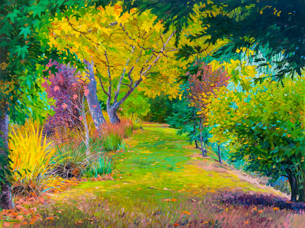 "Calistoga Fall" Landscape Oil Painting is for sale as fine art reproduction | Judith Barath
