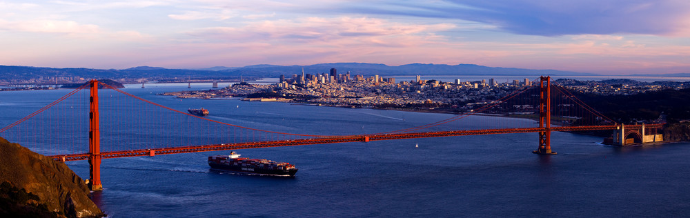 SF Sunset by Josh Kimball Photography