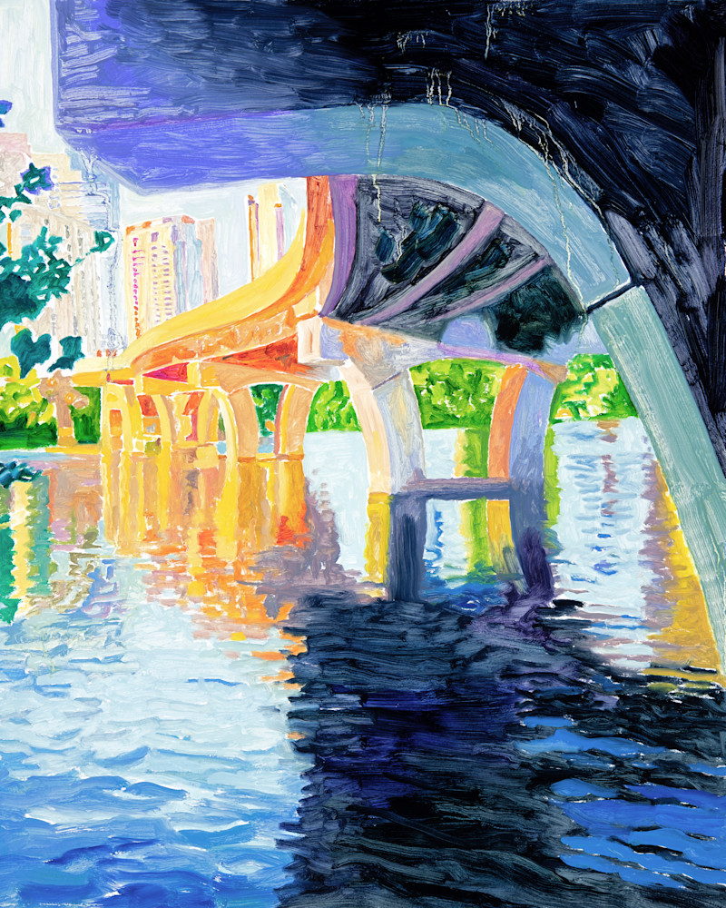 Reflections of a Bridge, Austin Art, The Art of Max Voss-Nester
