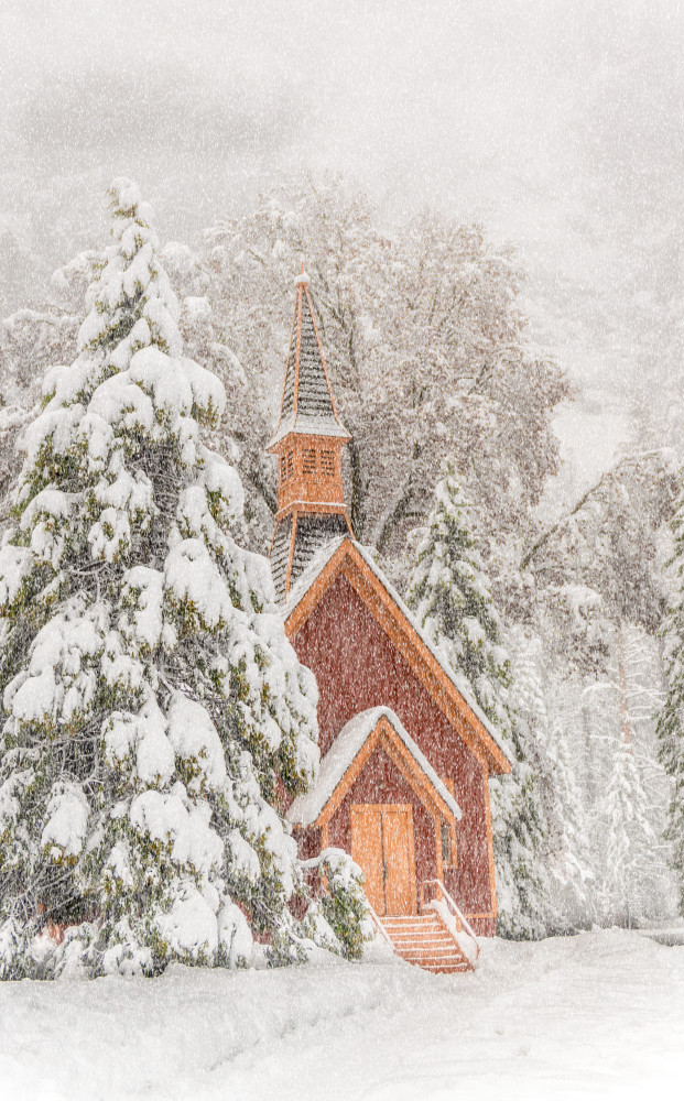 Yosemite Chapel Photography Art | Gale Ensign Photography