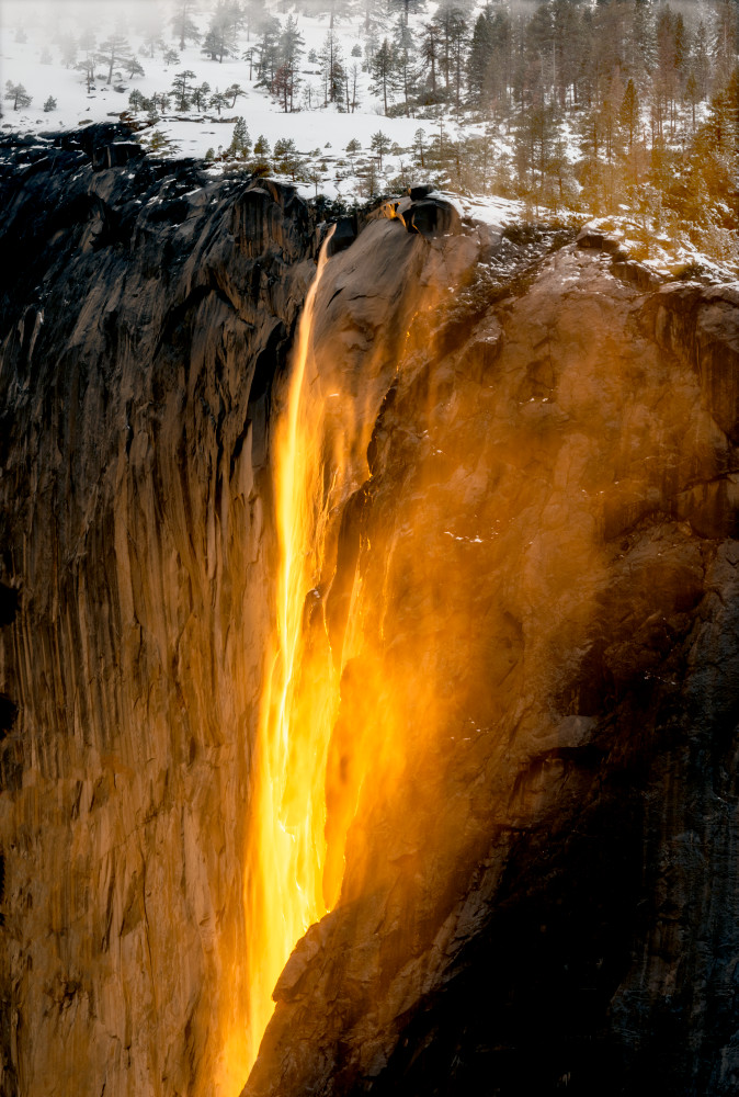 Horsetail Falls Photography Art | Gale Ensign Photography