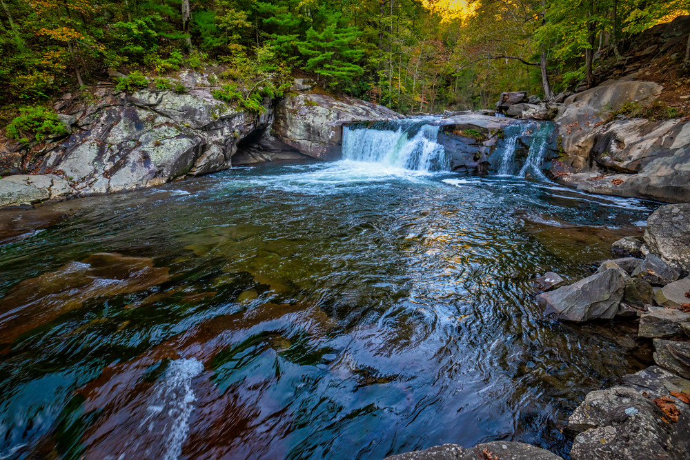 Tellico River Baby Fall pool photography