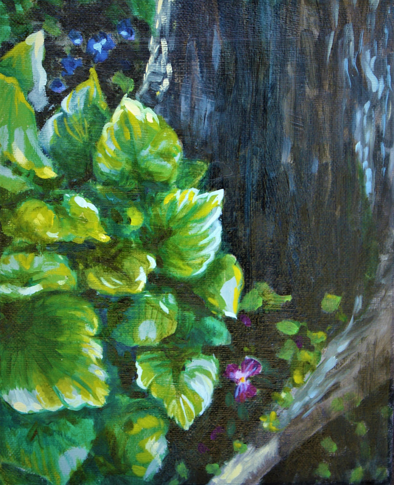 The purple pansy fine art print by Hilary J. England The purple pansy fine art print by Hilary J. England