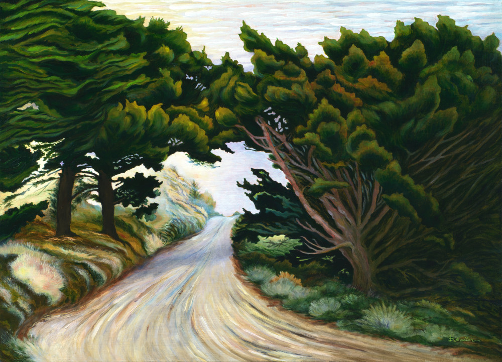 "Rocky Point Road" Art | Bonnie Sailer Fine Art