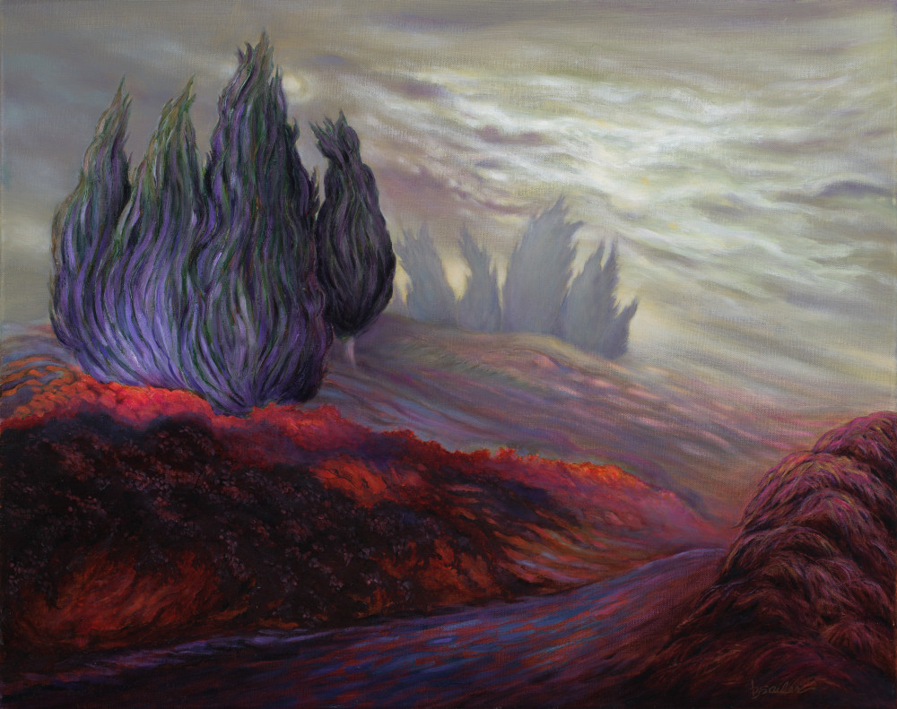 "Cypress Trail In The Mist"   "Dream Series"  Art | Bonnie Sailer Fine Art