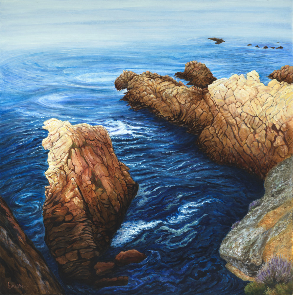 "Cliffs Edge Granite Point" Art | Bonnie Sailer Fine Art