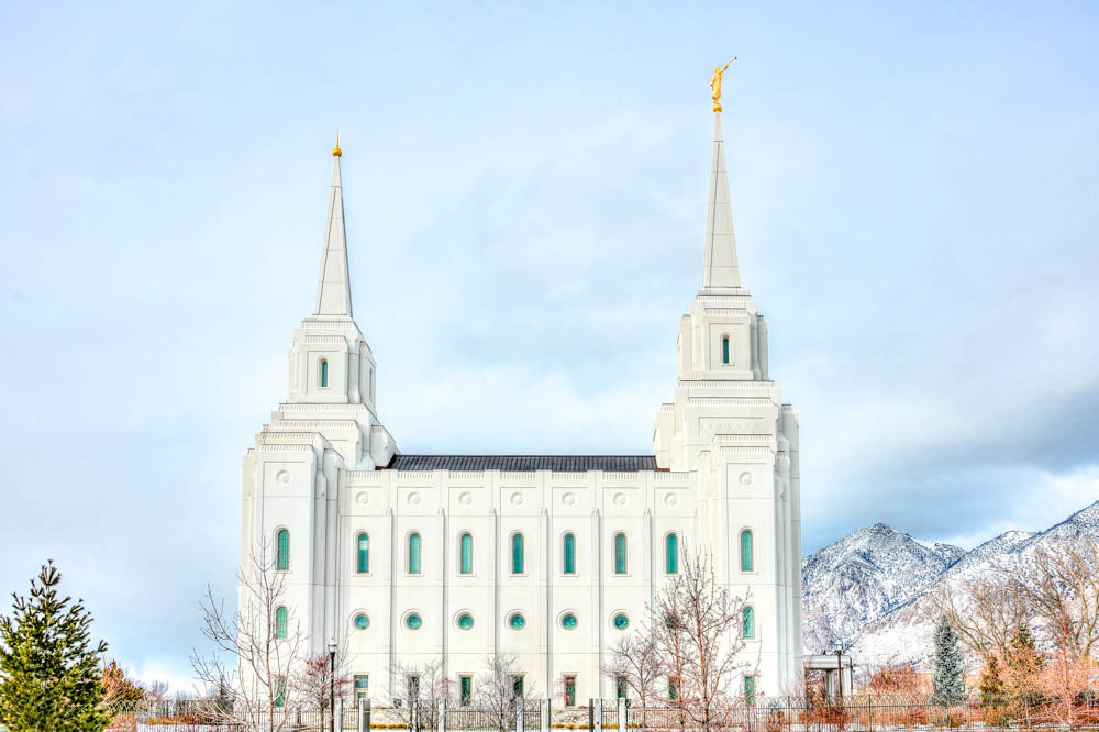 Brigham City Temple - From the Side