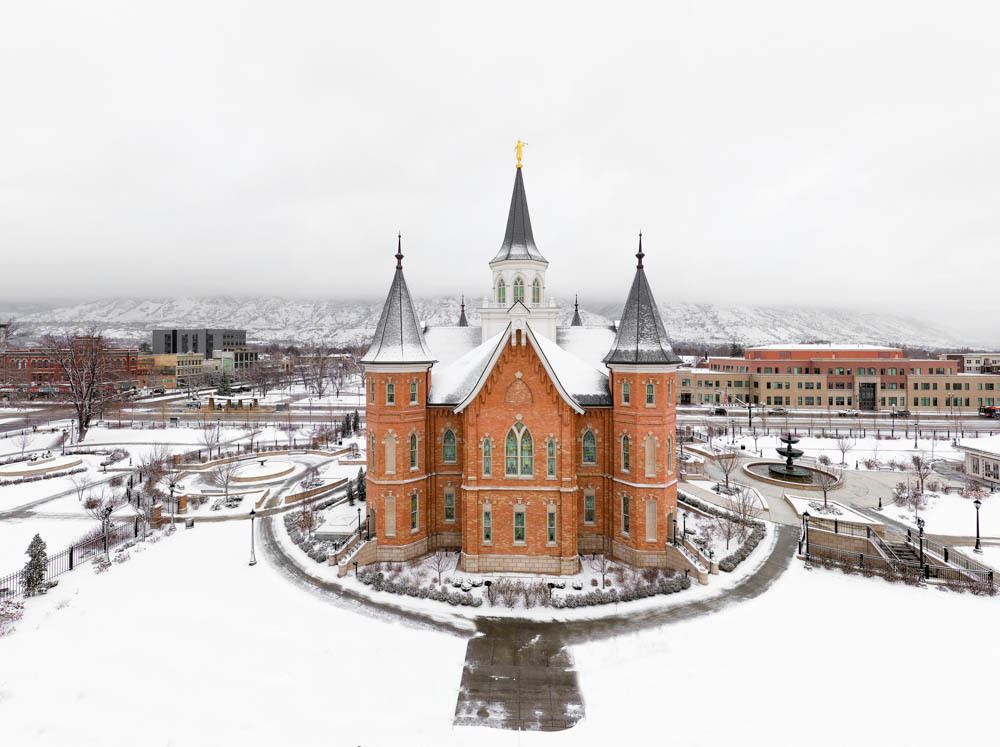 Provo City Center Temple - City From Above