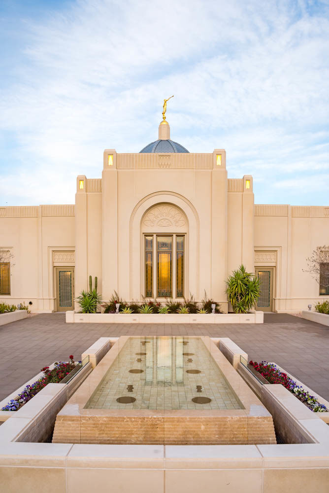 Tucson Temple - Side Reflection