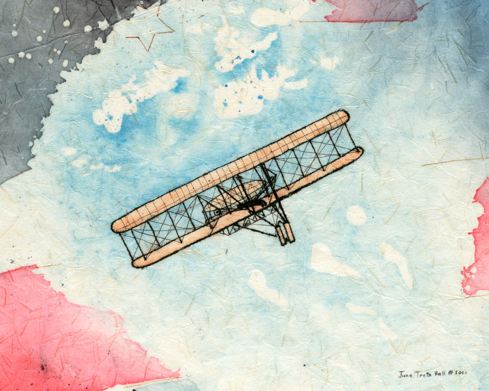 "The First Flight' - "American Journey into Space" - #2  |  June Bell Artist