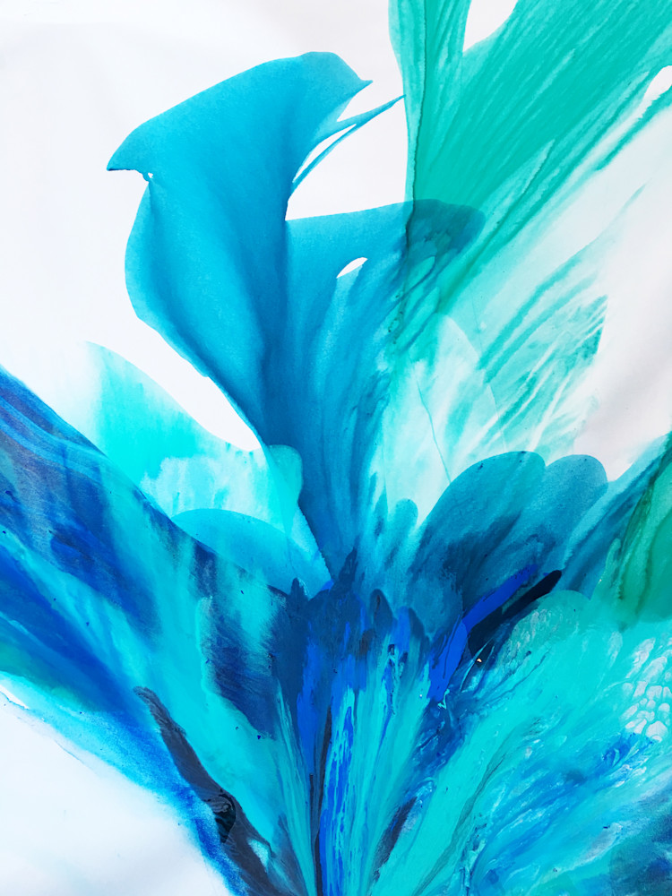 Blue Spring Small Art | Doreen Wulbrecht