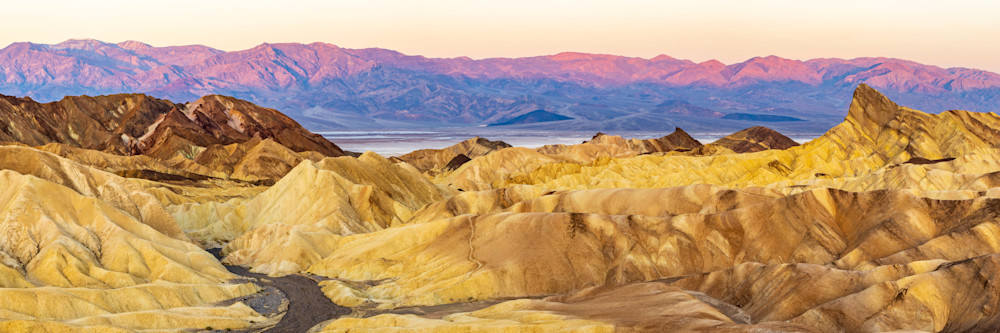 Zabriskie Point Morning Panorama